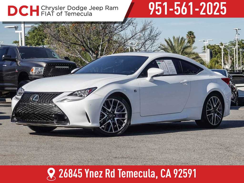 2016 Lexus RC 350 -
                  Temecula, CA