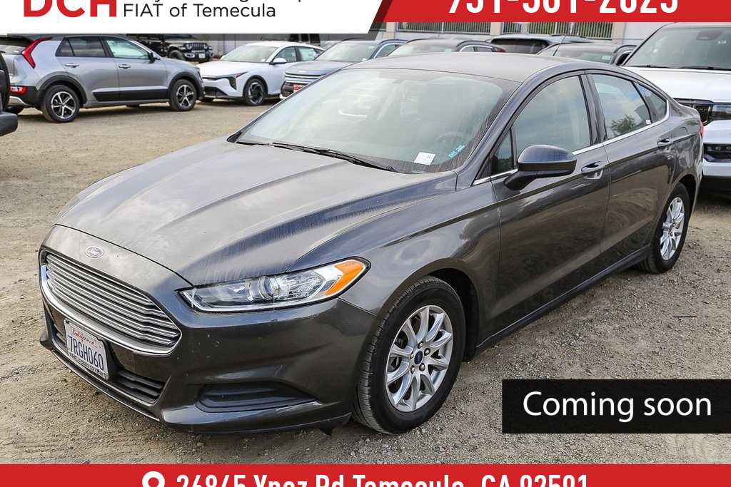 2016 Ford Fusion S -
                  Temecula, CA