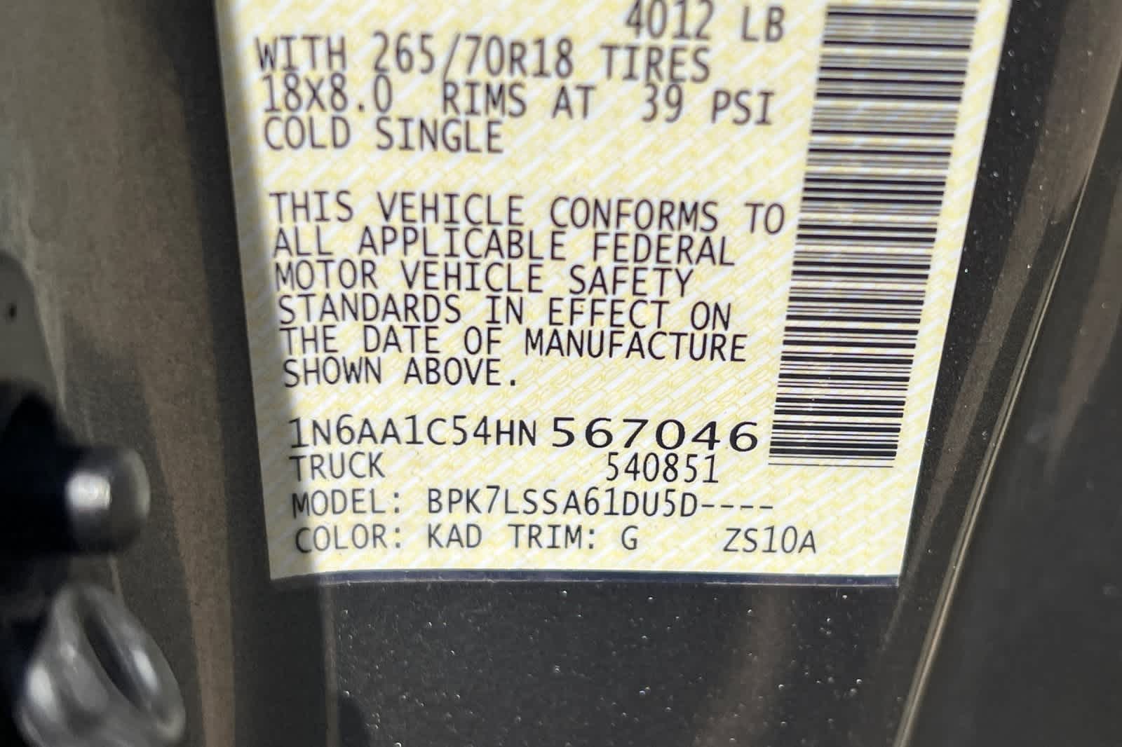Thumbnail: 2017 Nissan Titan - 29