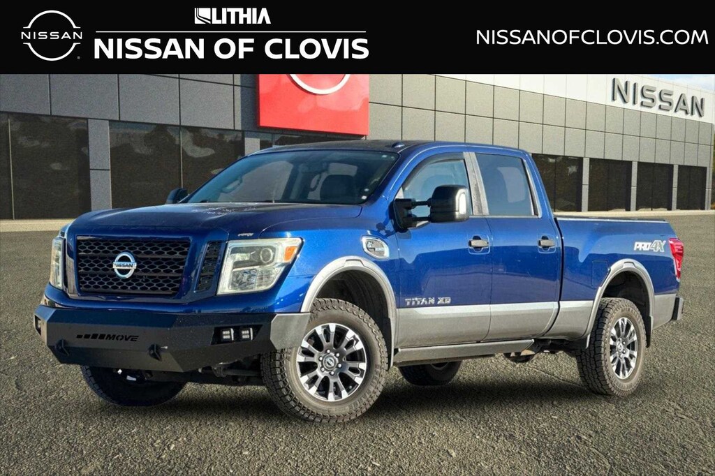Used 2016 Nissan Titan XD PRO-4X Diesel Truck Crew Cab