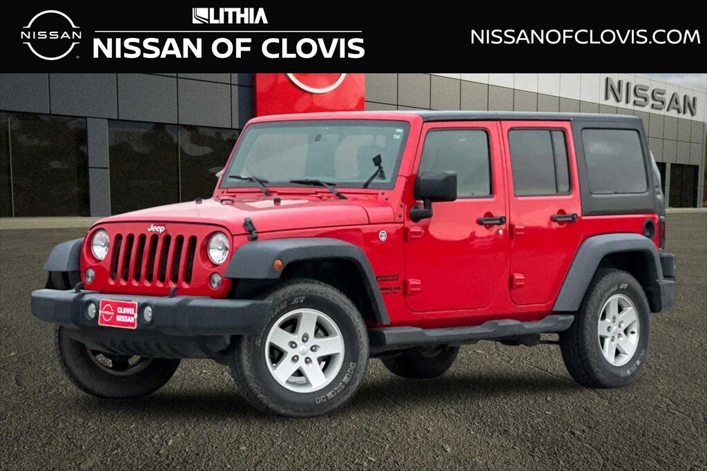 Used 2017 Jeep Wrangler JK Unlimited Sport 4x4 SUV