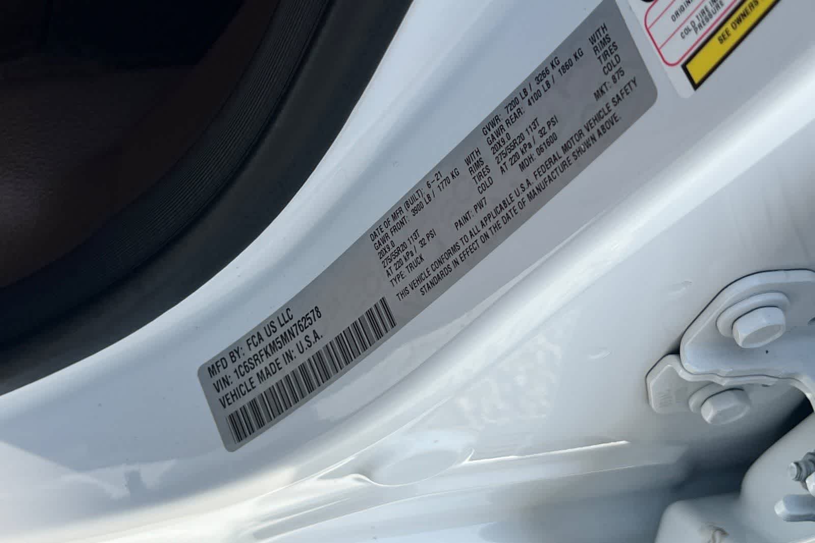 Thumbnail: 2021 RAM 1500 - 38