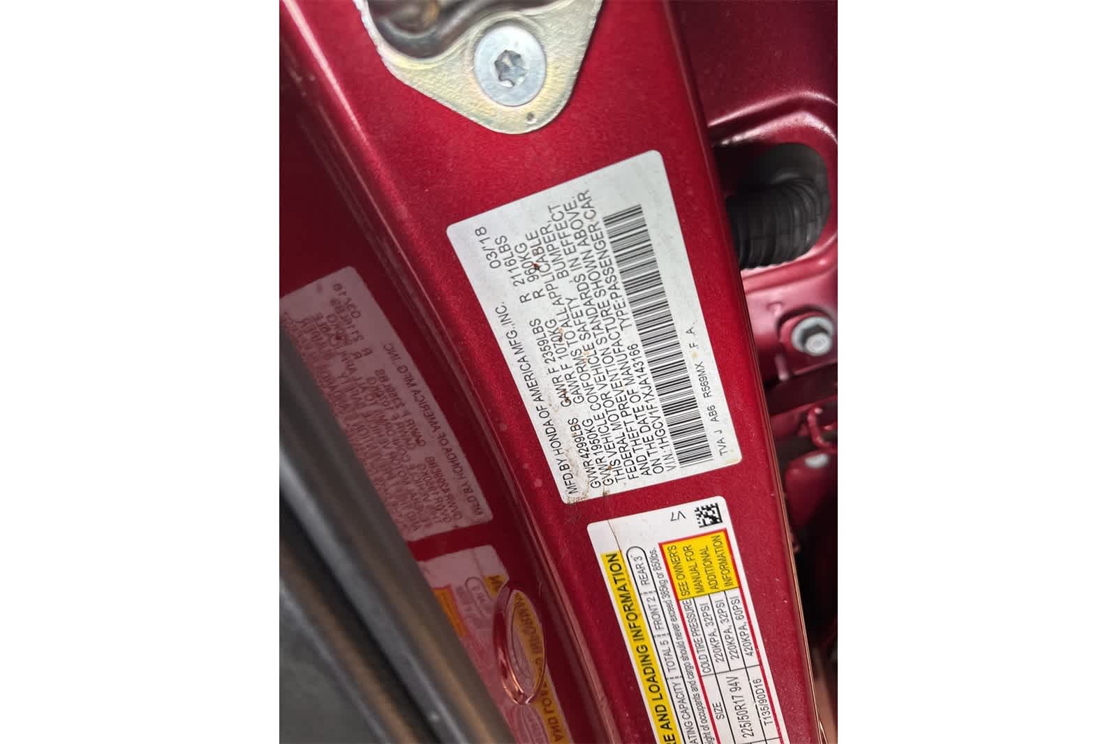 Thumbnail: 2018 Honda Accord - 32