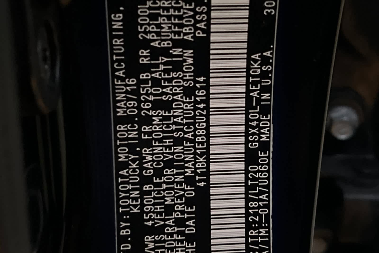 Thumbnail: 2016 Toyota Avalon - 36