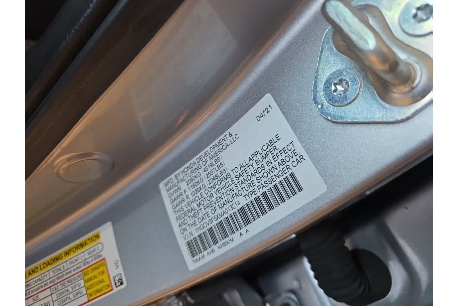 Thumbnail: 2021 Honda Accord - 21