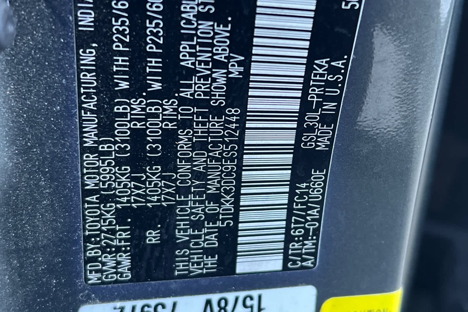 Thumbnail: 2014 Toyota Sienna - 29