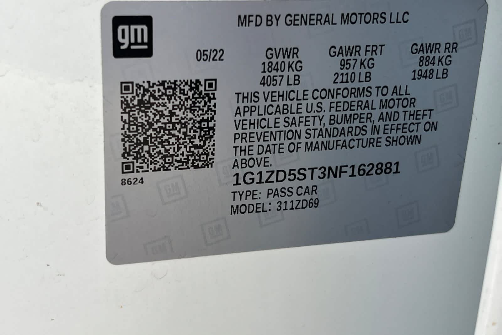 Thumbnail: 2022 Chevrolet Malibu - 30