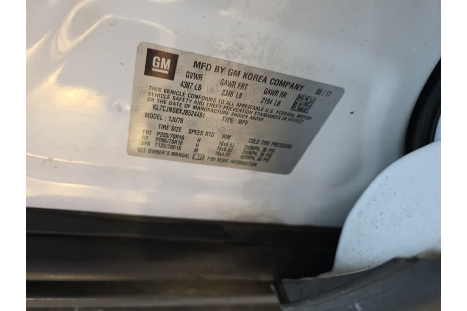 Thumbnail: 2018 Chevrolet Trax - 21