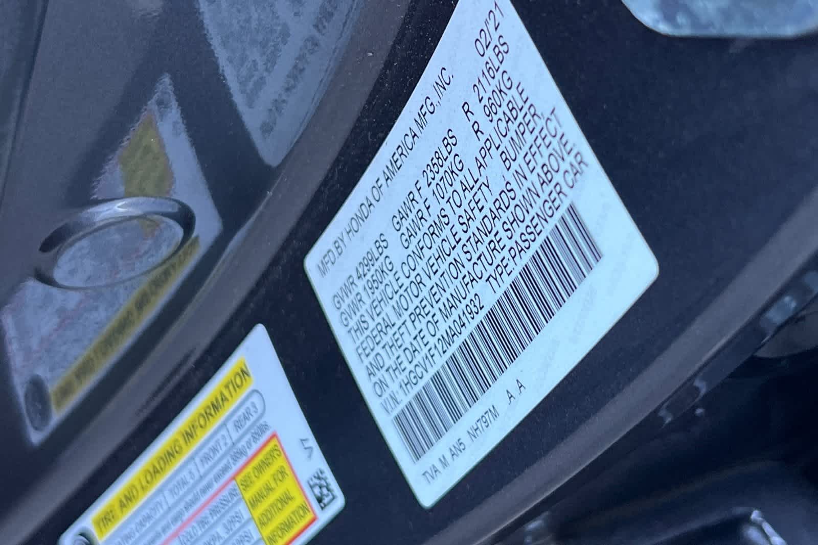 Thumbnail: 2021 Honda Accord - 28