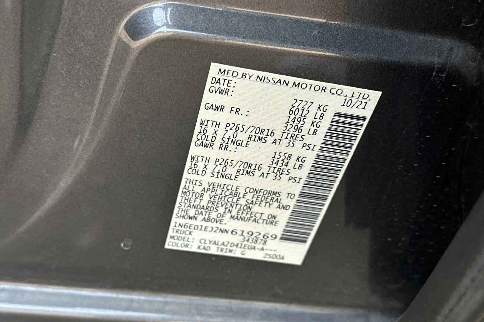 Thumbnail: 2022 Nissan Frontier - 27