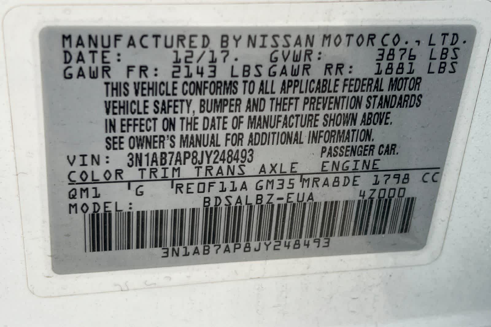 Thumbnail: 2018 Nissan Sentra - 27