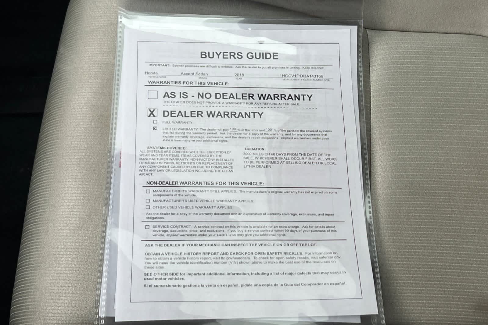 Thumbnail: 2018 Honda Accord - 35