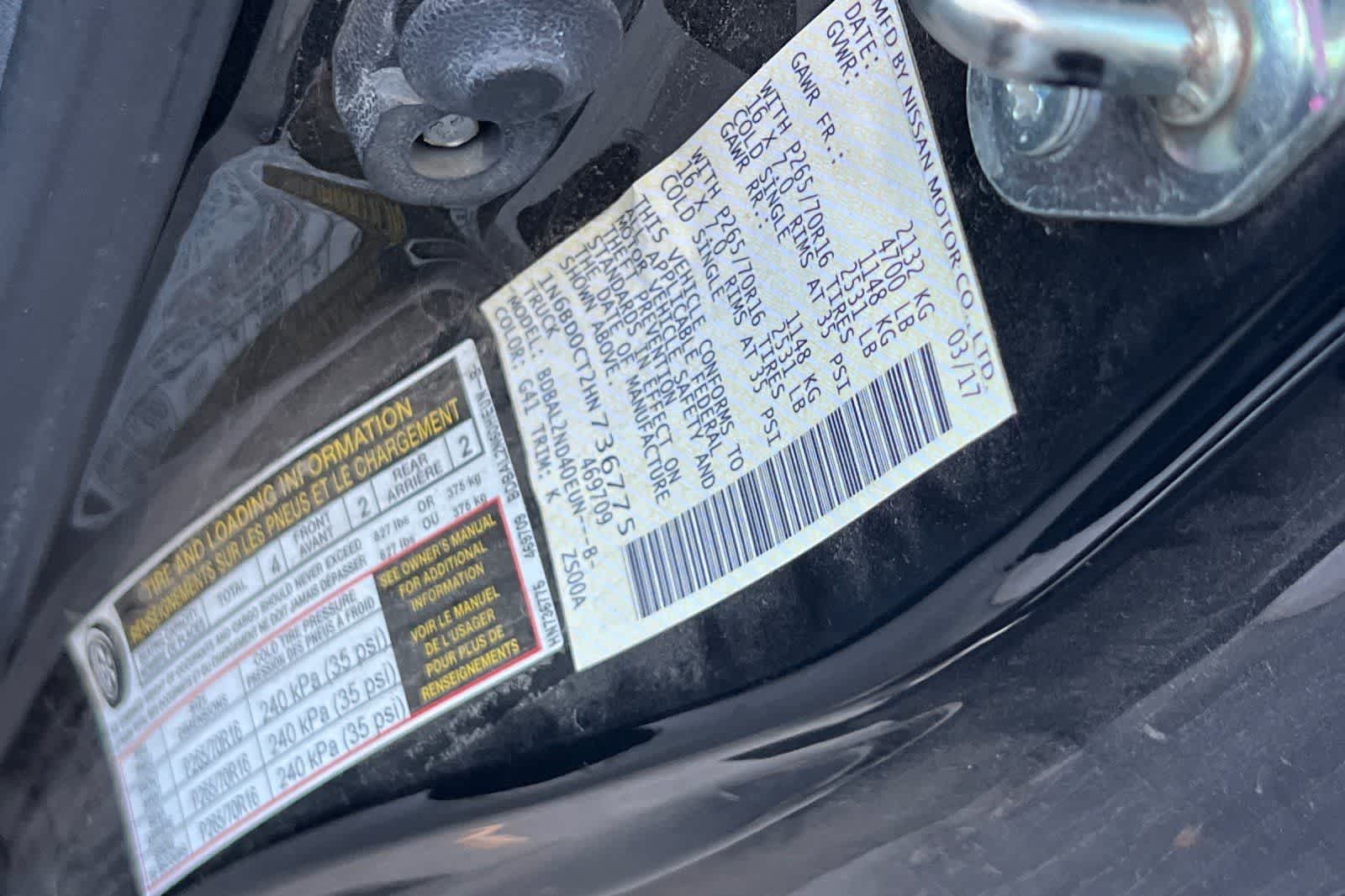 Thumbnail: 2017 Nissan Frontier - 27