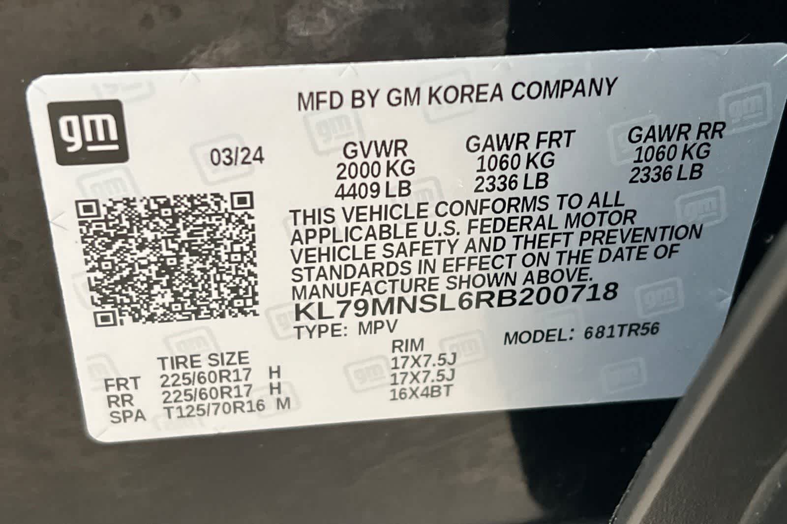 Thumbnail: 2024 Chevrolet TrailBlazer - 35