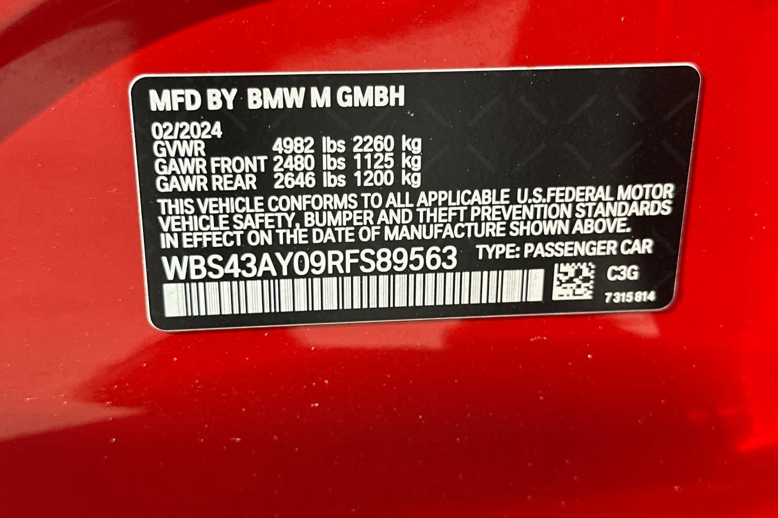 Thumbnail: 2024 BMW M3 - 36
