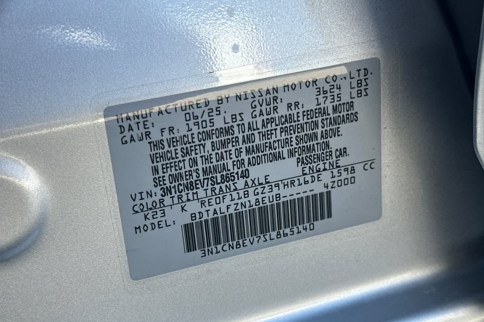 Thumbnail: 2025 Nissan Versa - 35