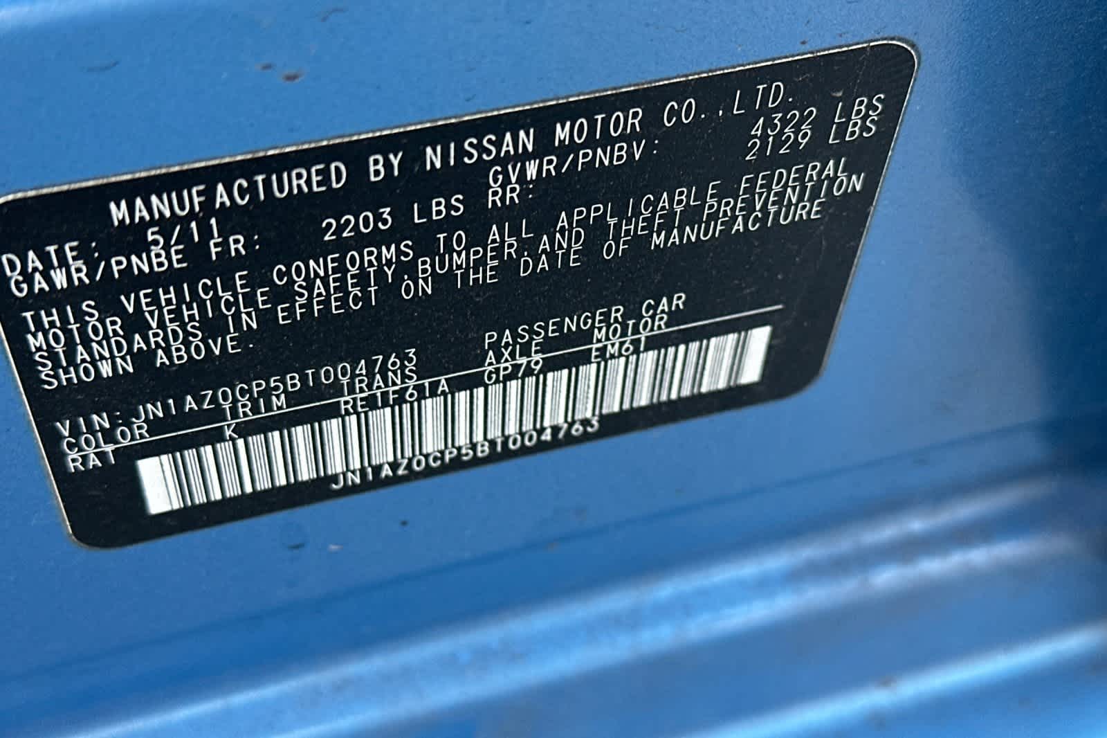 Thumbnail: 2011 Nissan Leaf - 27