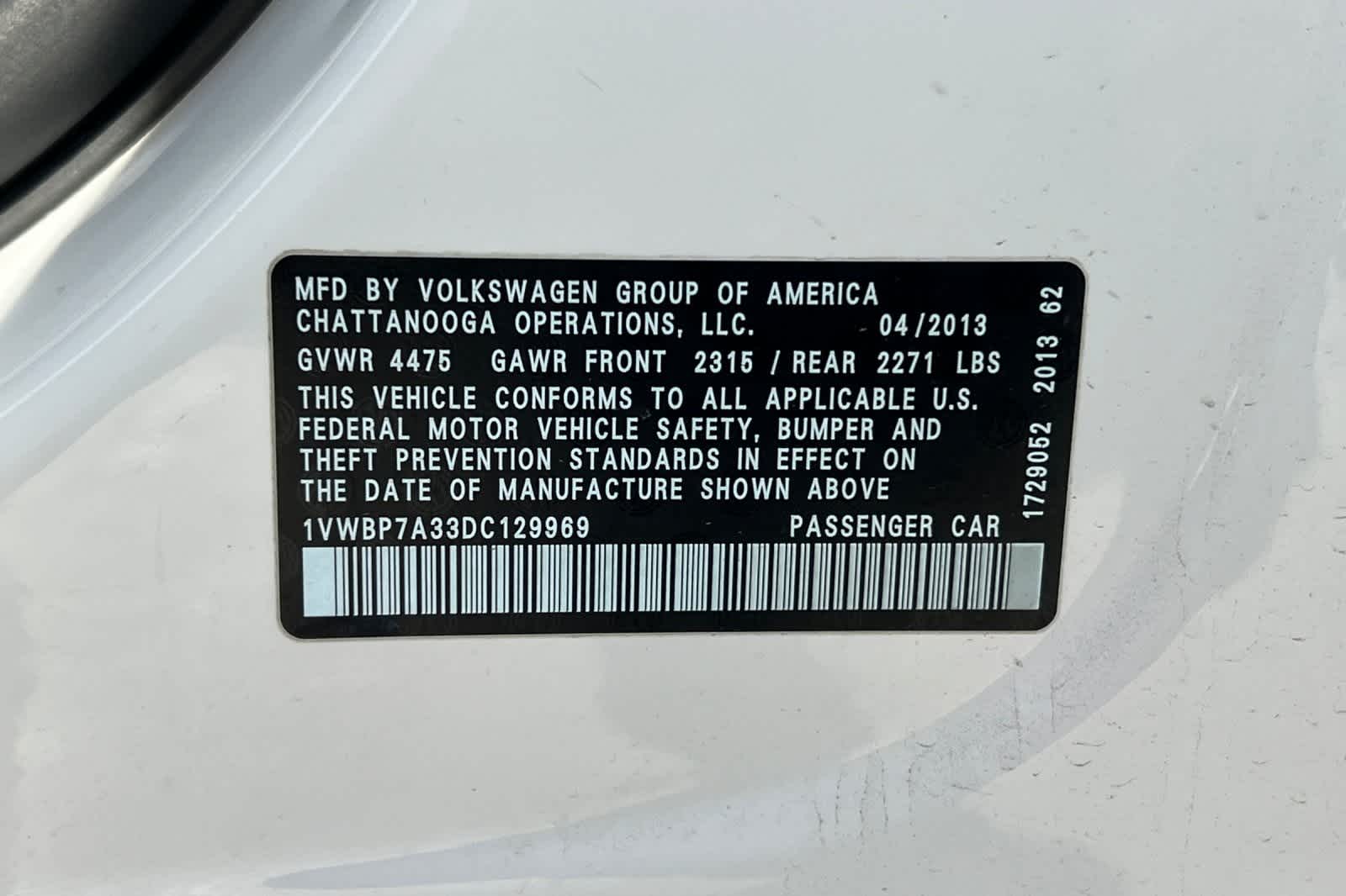 Thumbnail: 2013 Volkswagen Passat - 29