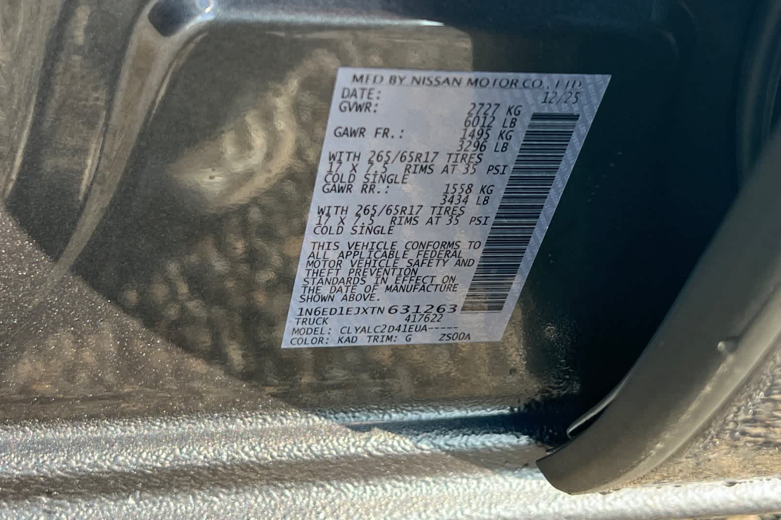 Thumbnail: 2026 Nissan Frontier - 31