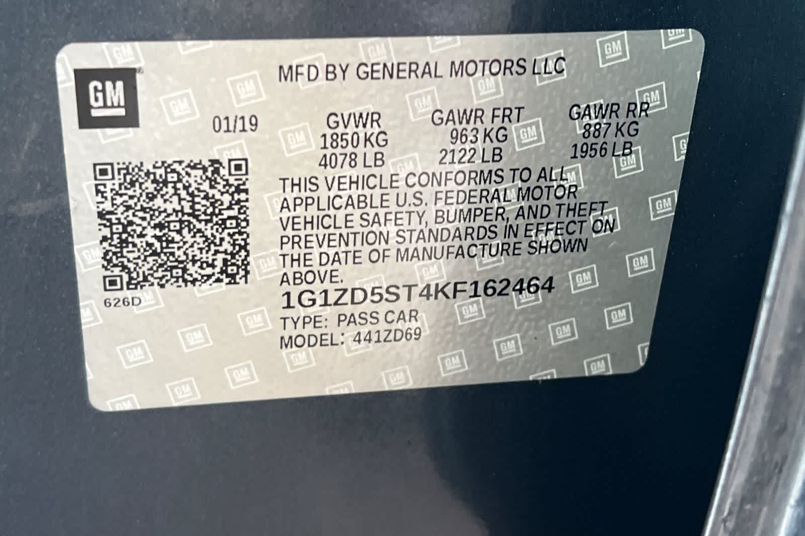 Thumbnail: 2019 Chevrolet Malibu - 36
