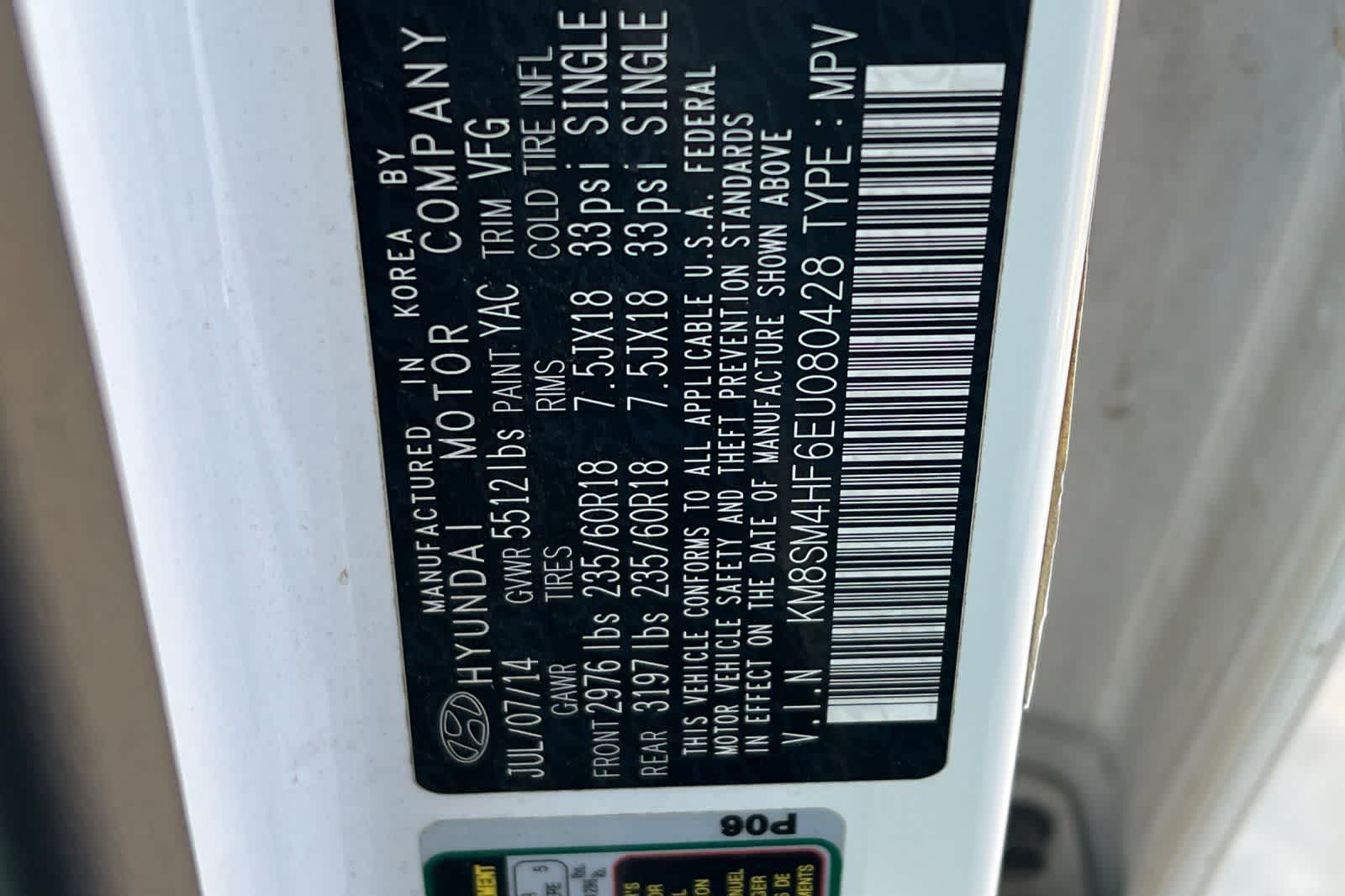 Thumbnail: 2014 Hyundai Santa Fe - 29