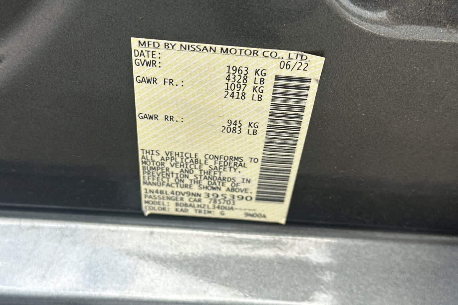 Thumbnail: 2022 Nissan Altima - 29