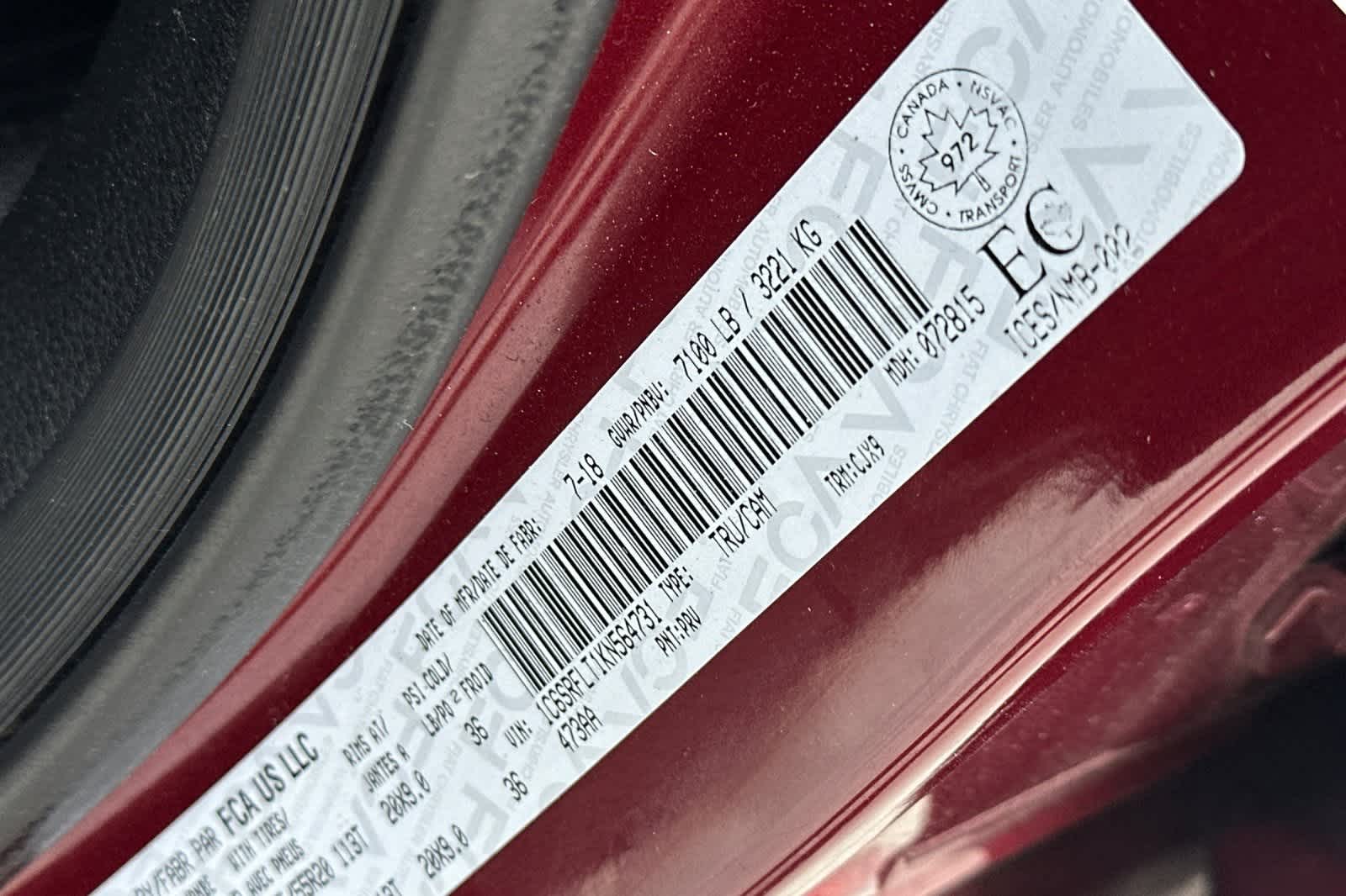 Thumbnail: 2019 RAM 1500 - 30