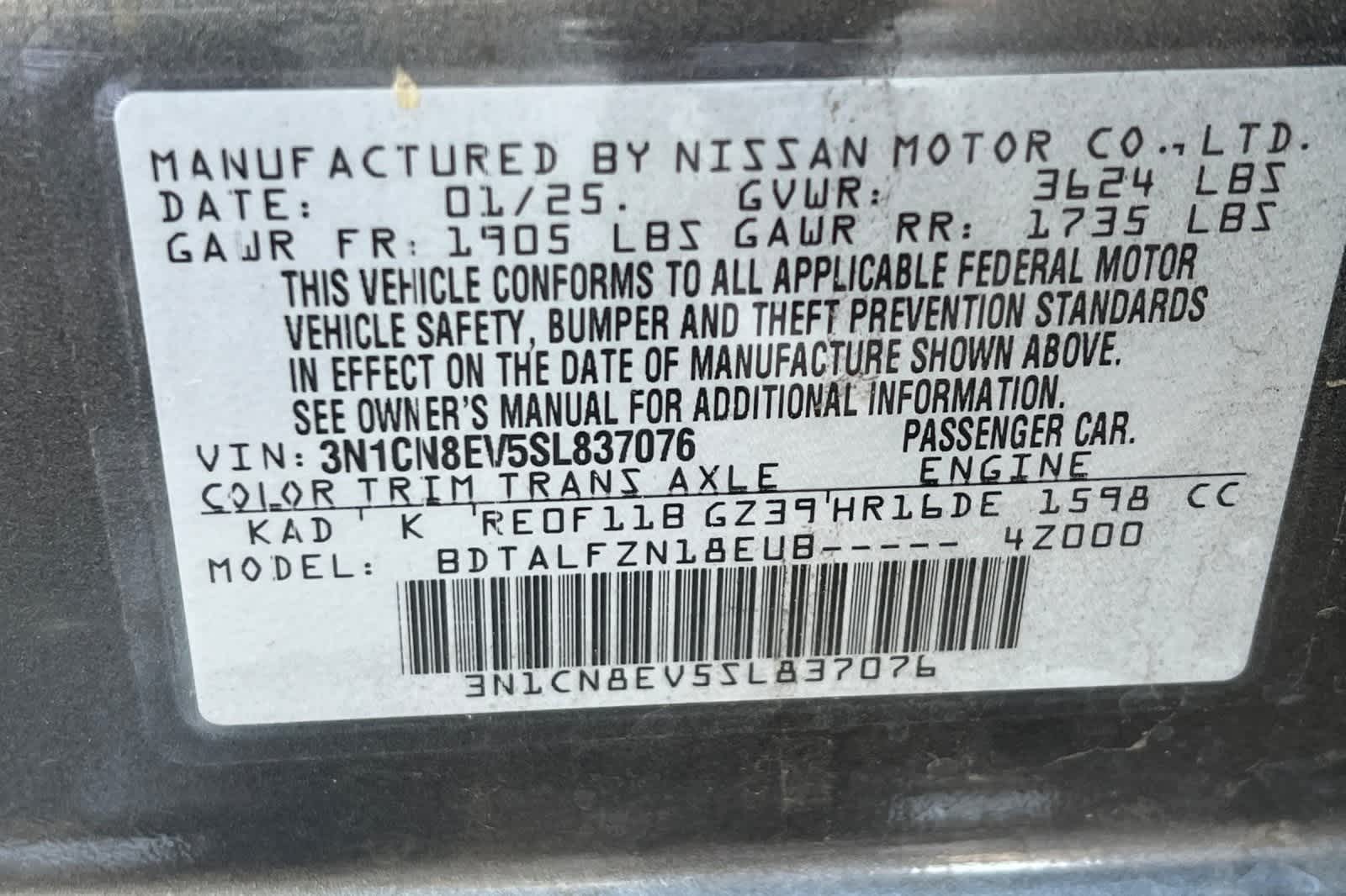 Thumbnail: 2025 Nissan Versa - 28