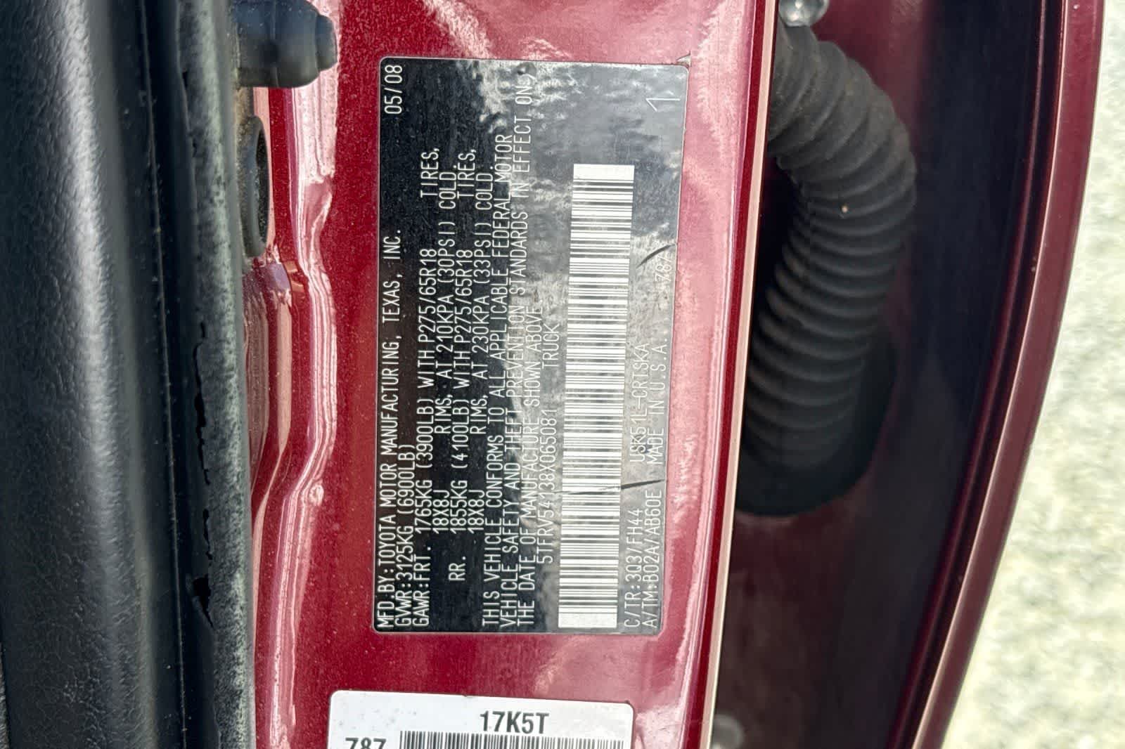 Thumbnail: 2008 Toyota Tundra - 26