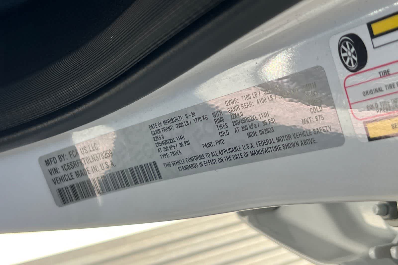 Thumbnail: 2020 RAM 1500 - 30