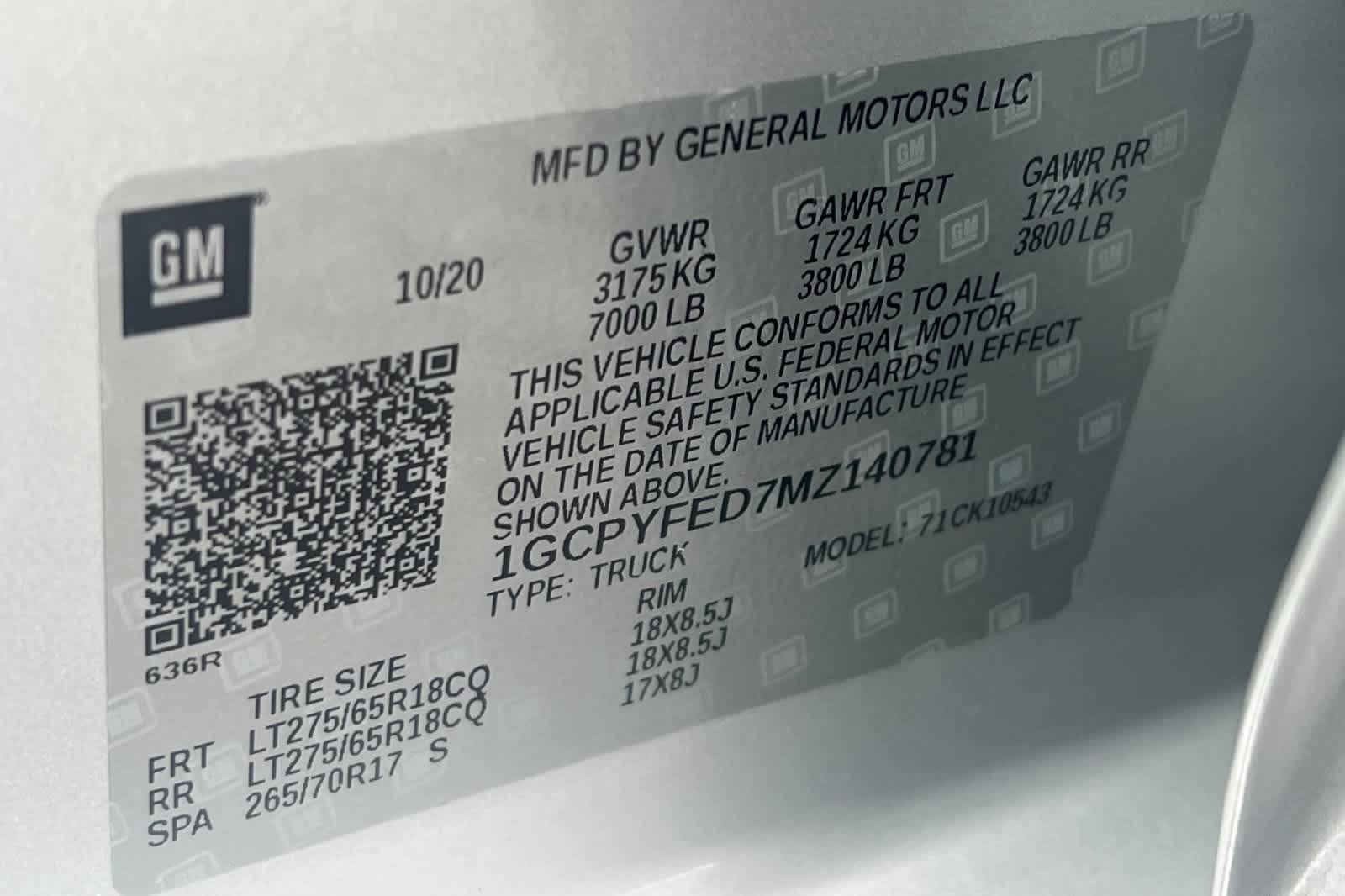 Thumbnail: 2021 Chevrolet Silverado 1500 - 28