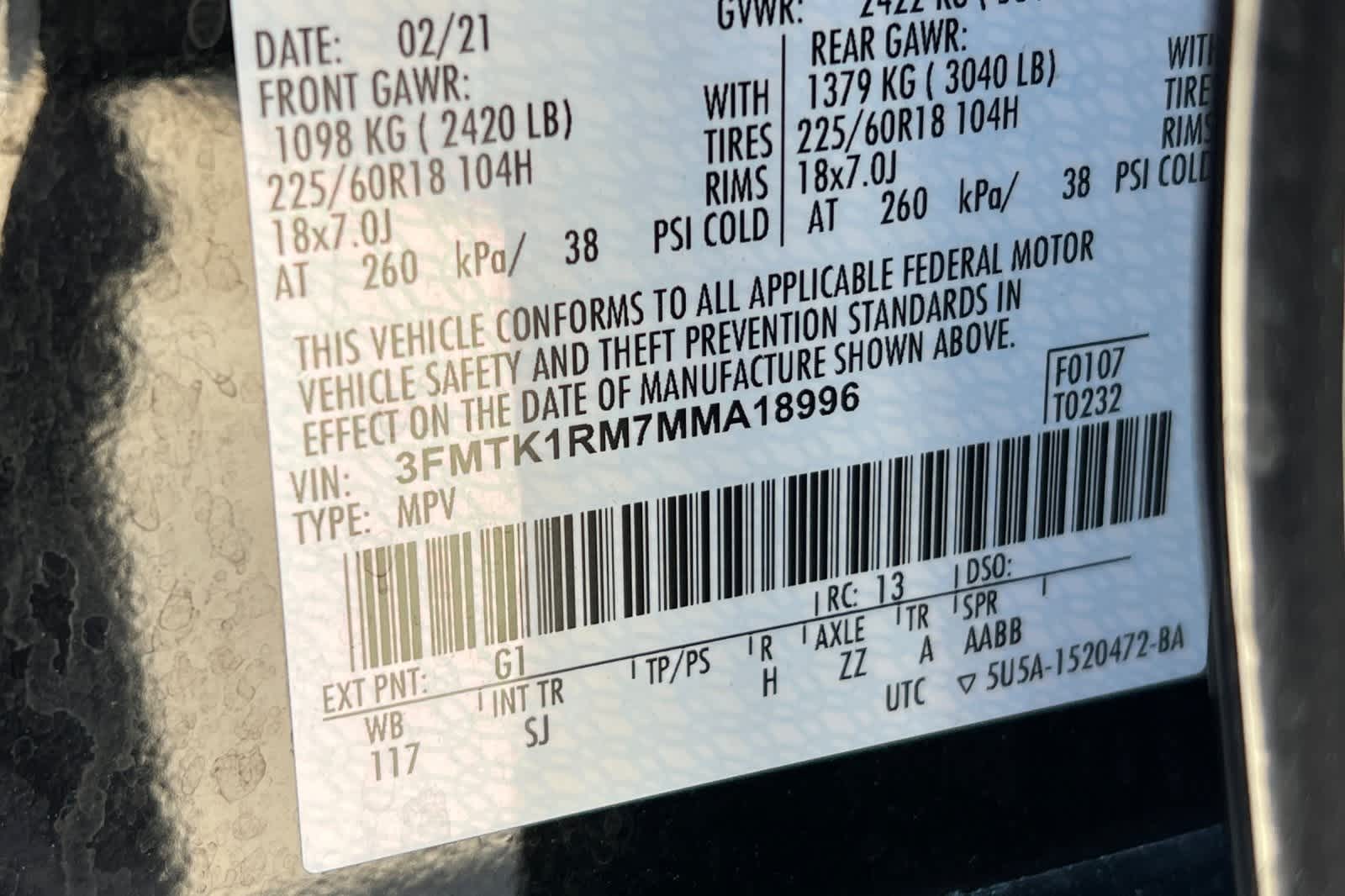 Thumbnail: 2021 Ford Mustang Mach-E - 30