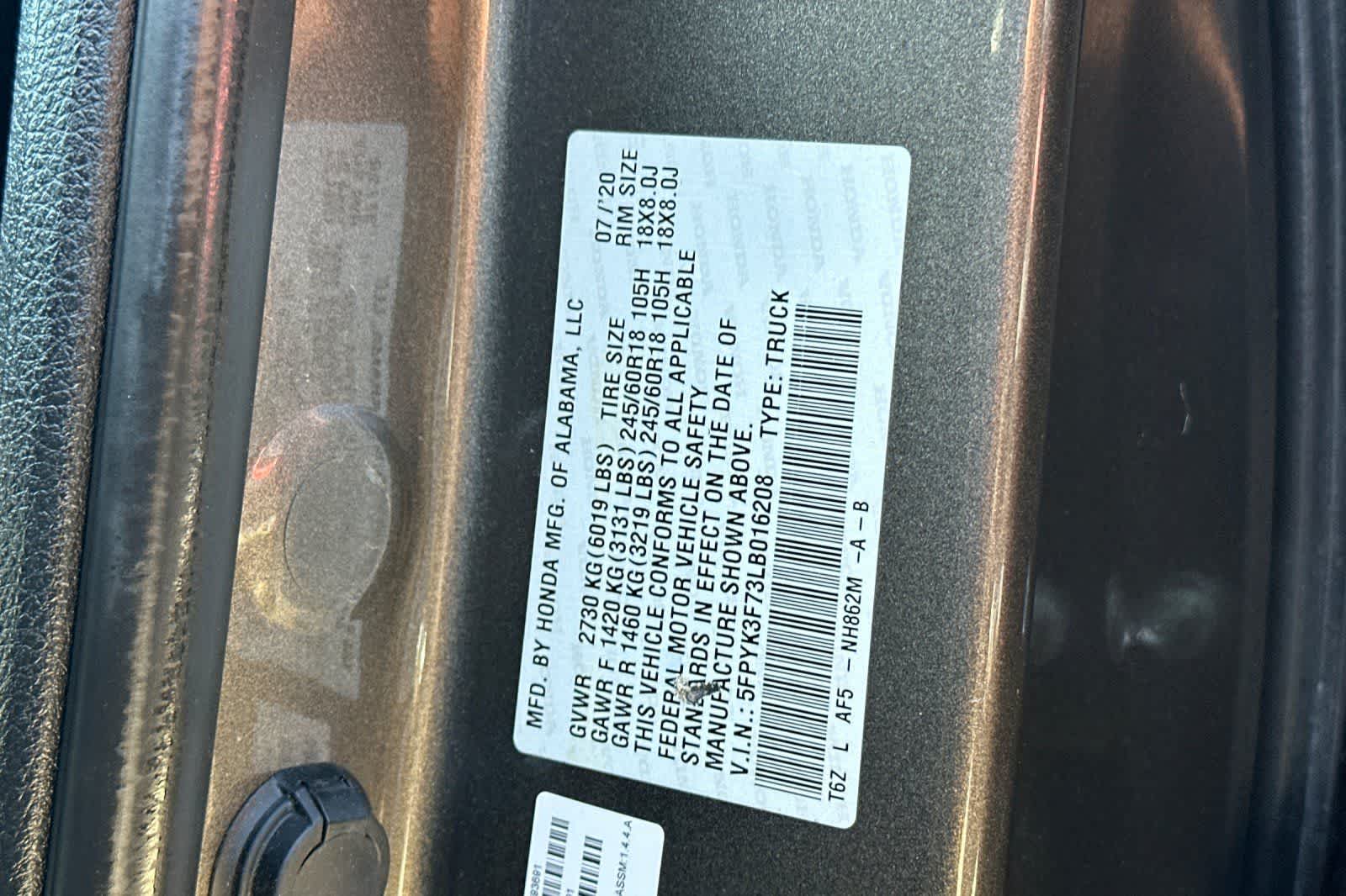 Thumbnail: 2020 Honda Ridgeline - 35