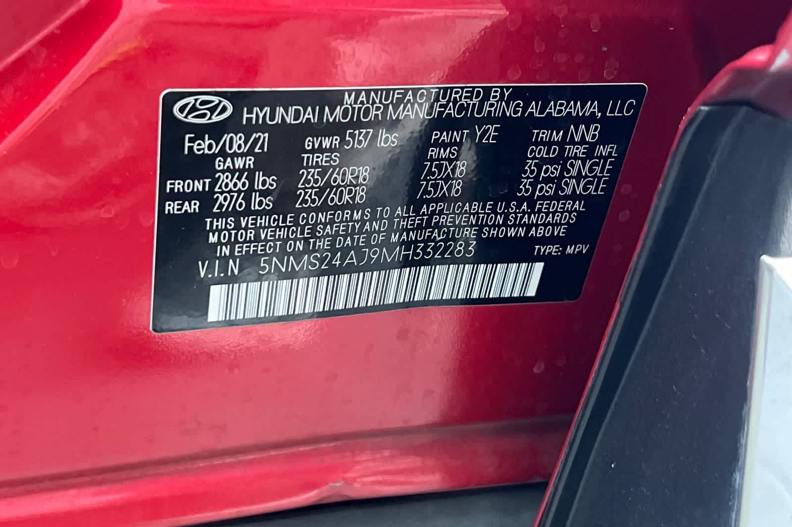 Thumbnail: 2021 Hyundai Santa Fe - 30