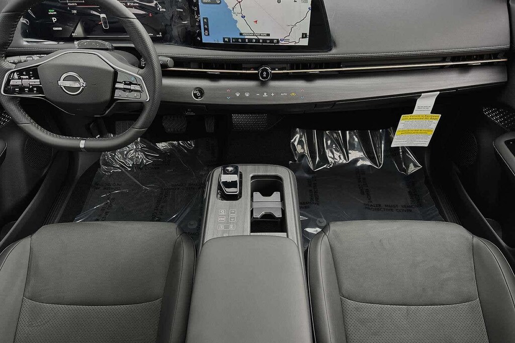 New 2023 Nissan ARIYA EMPOWER+ SUV Everest White Pearl Tricoat/Black