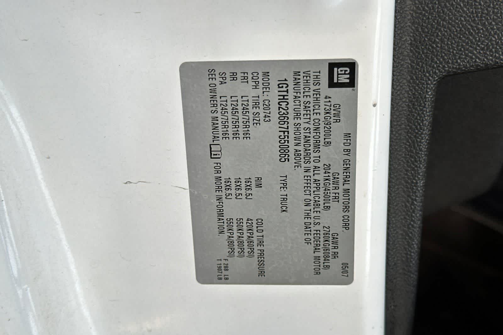 Thumbnail: 2007 GMC Sierra 2500 - 24