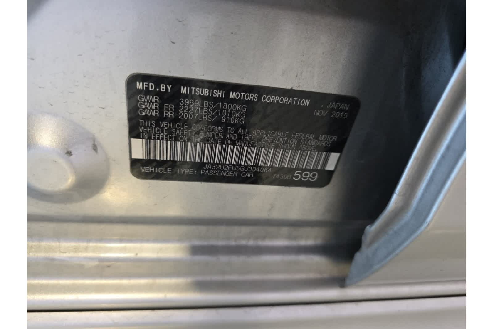 Thumbnail: 2016 Mitsubishi Lancer - 22