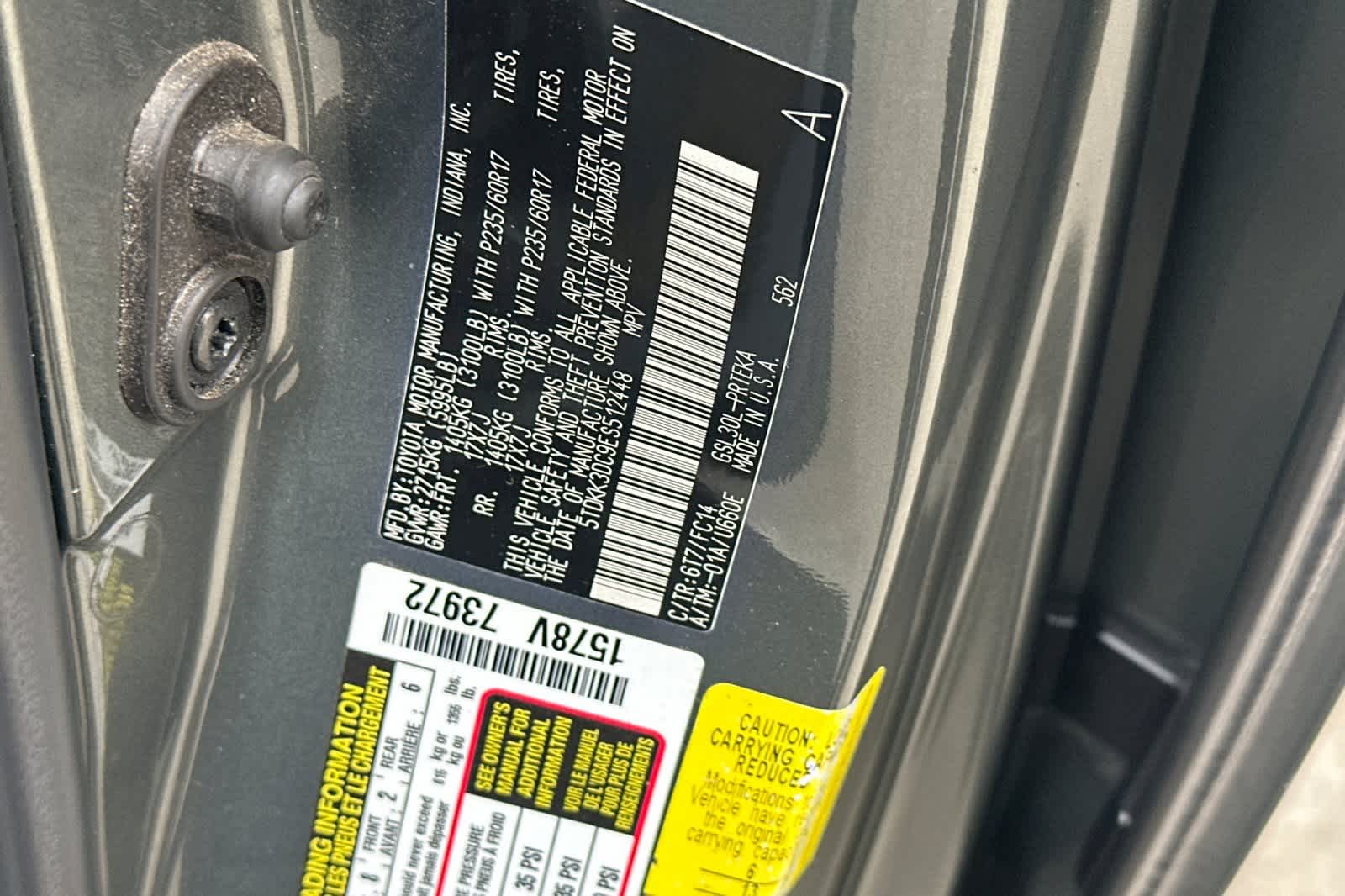 Thumbnail: 2014 Toyota Sienna - 37