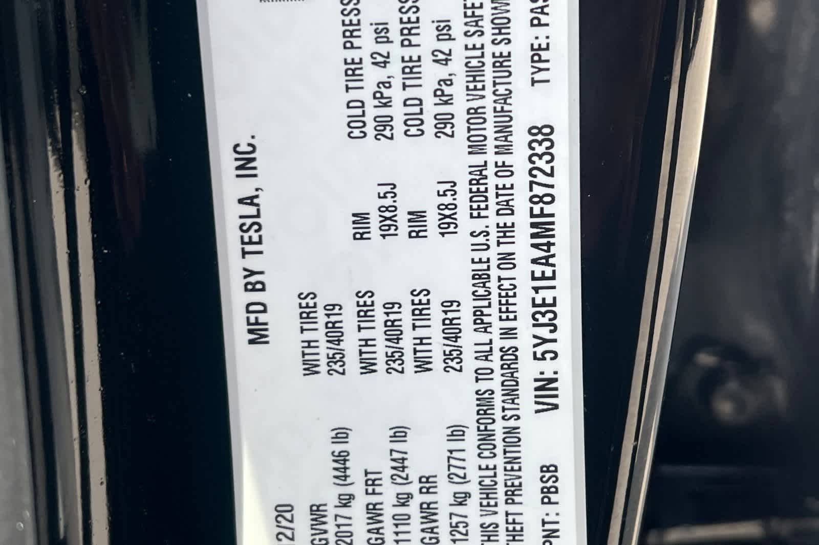 Thumbnail: 2021 Tesla Model 3 - 27