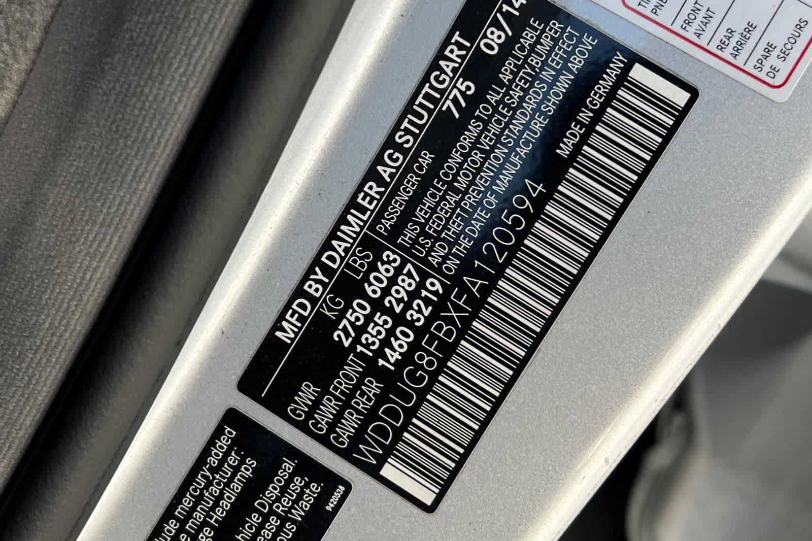 Thumbnail: 2015 Mercedes-Benz S-Class - 30