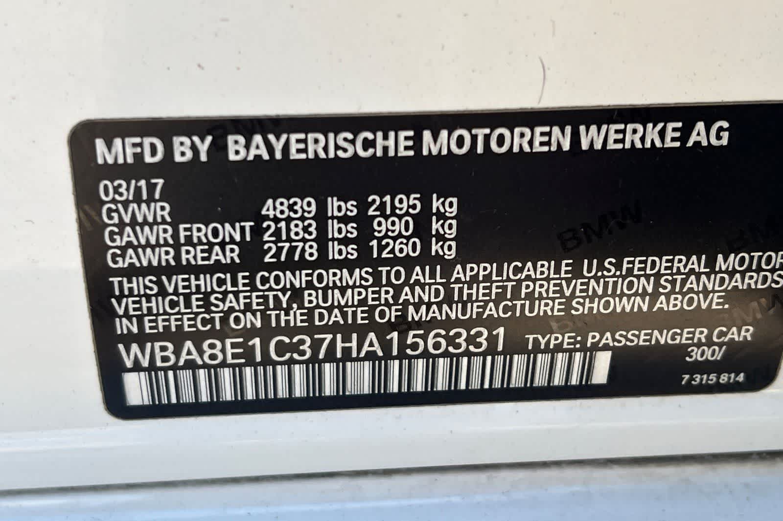 Thumbnail: 2017 BMW 3 Series - 36