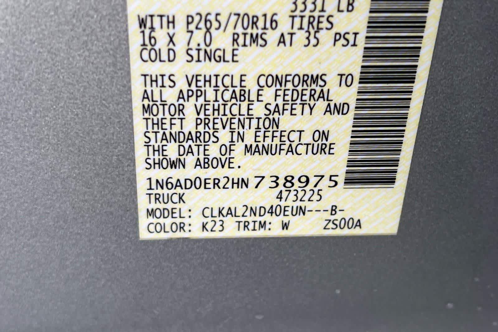 Thumbnail: 2017 Nissan Frontier - 35