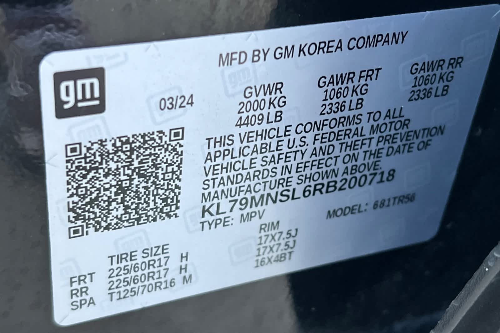 Thumbnail: 2024 Chevrolet TrailBlazer - 34