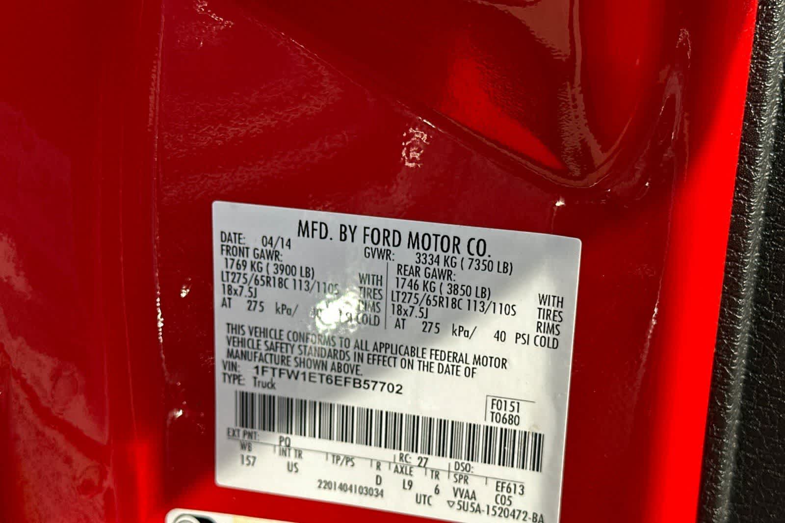 Thumbnail: 2014 Ford F-150 - 28