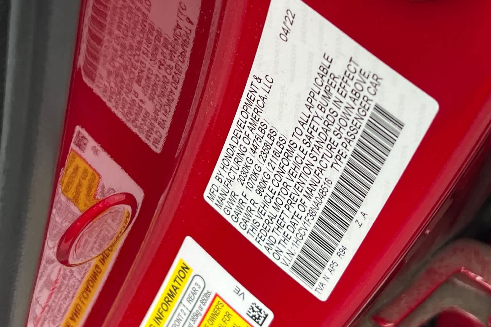 Thumbnail: 2022 Honda Accord - 28