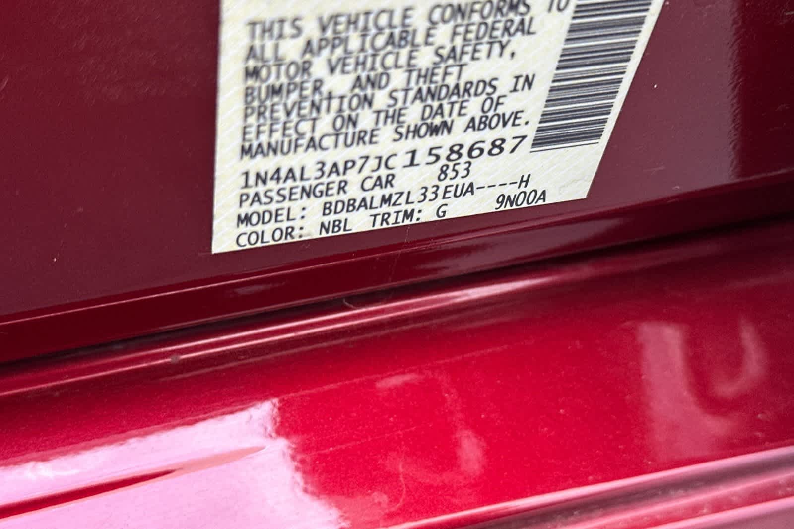 Thumbnail: 2018 Nissan Altima - 30