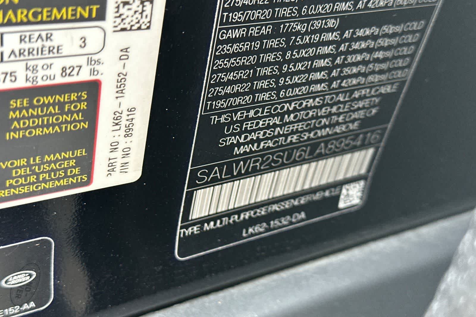 Thumbnail: 2020 Land Rover Range Rover Sport - 30