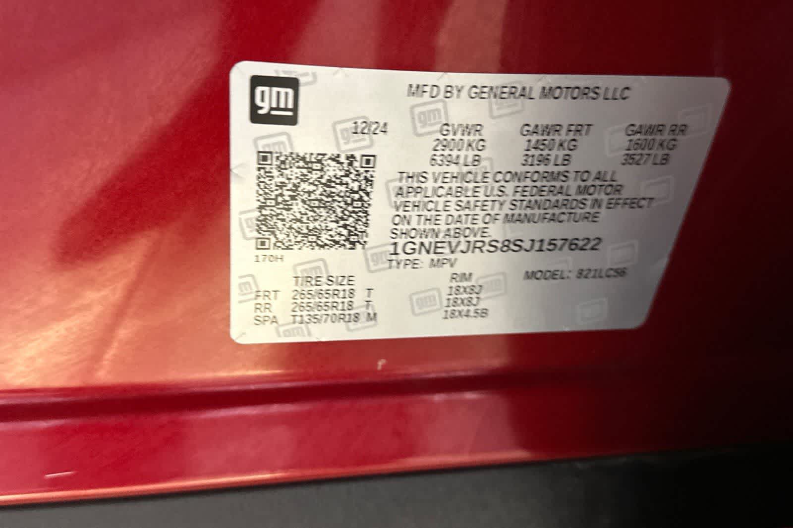 Thumbnail: 2025 Chevrolet Traverse - 37