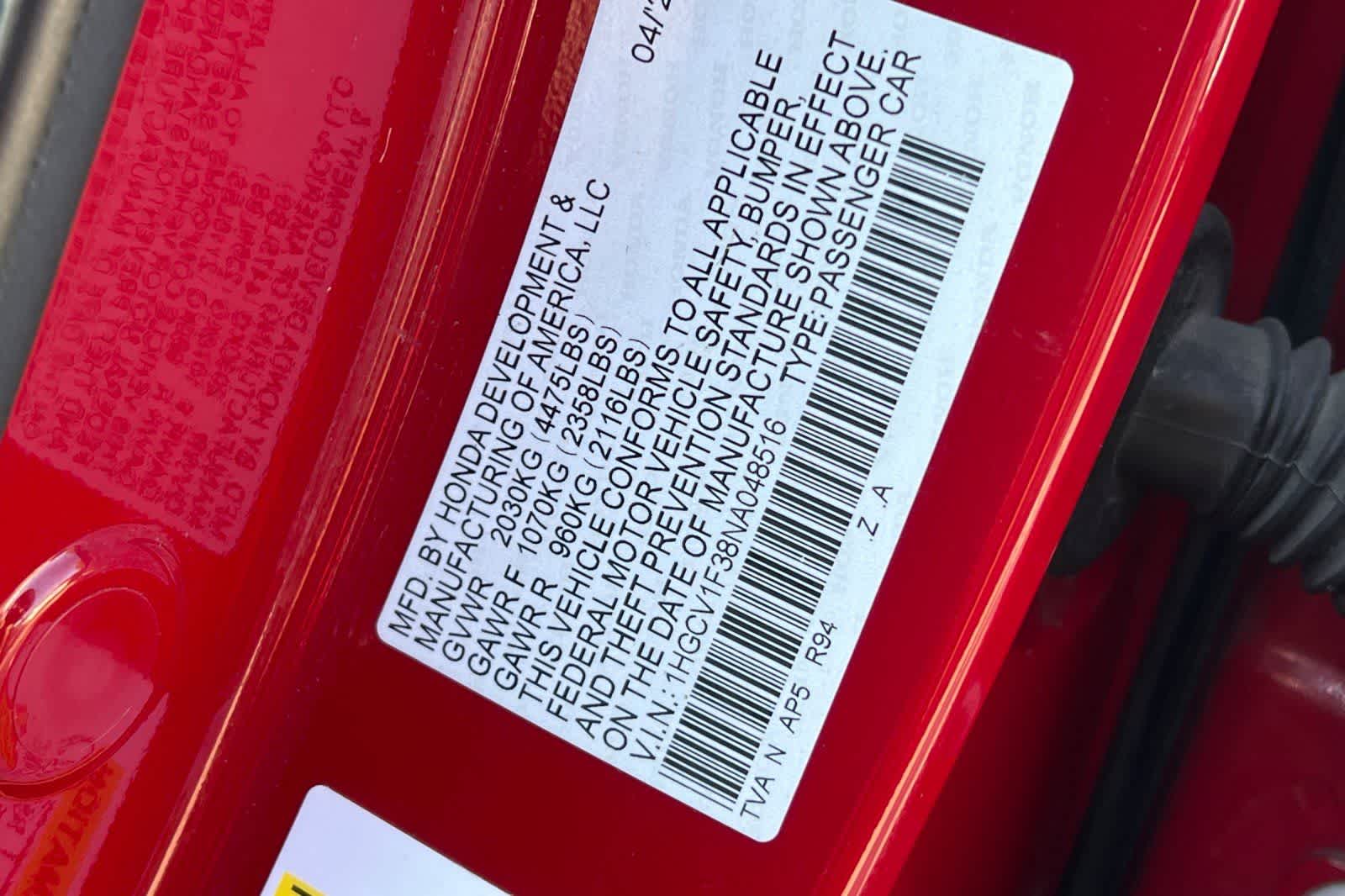 Thumbnail: 2022 Honda Accord - 35