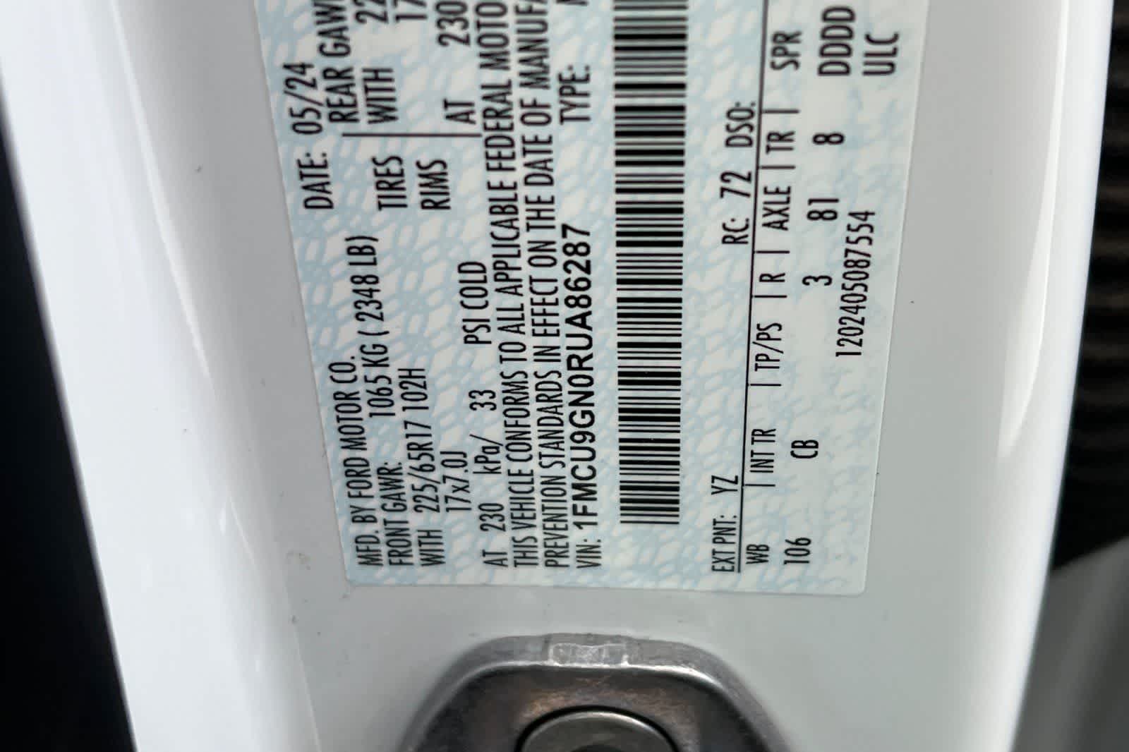 Thumbnail: 2024 Ford Escape - 36